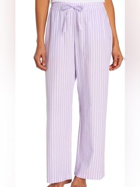 Gap Women's striped pajama pants size large.